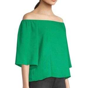 ALICE + OLIVIA Christy Off Shoulder Top